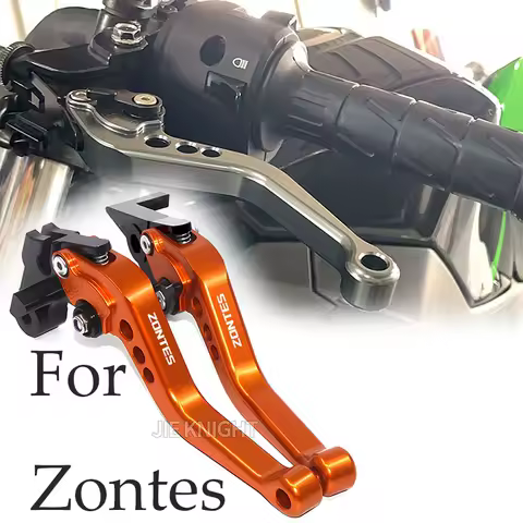 Motorcycle Accessories Adjustable Brake Lever Handle For Zontes G1 125 ZT125 G1 ZT125U ZT125 U ZX 310X/310T 310R 2018-2021