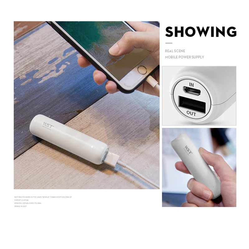 

Мини-Power Bank, портативное зарядное устройство для мобильного телефона, Powerbank для iPhone 16, 15, Samsung, Huawei, Xiaomi, внешний запасной аккумулятор 3350