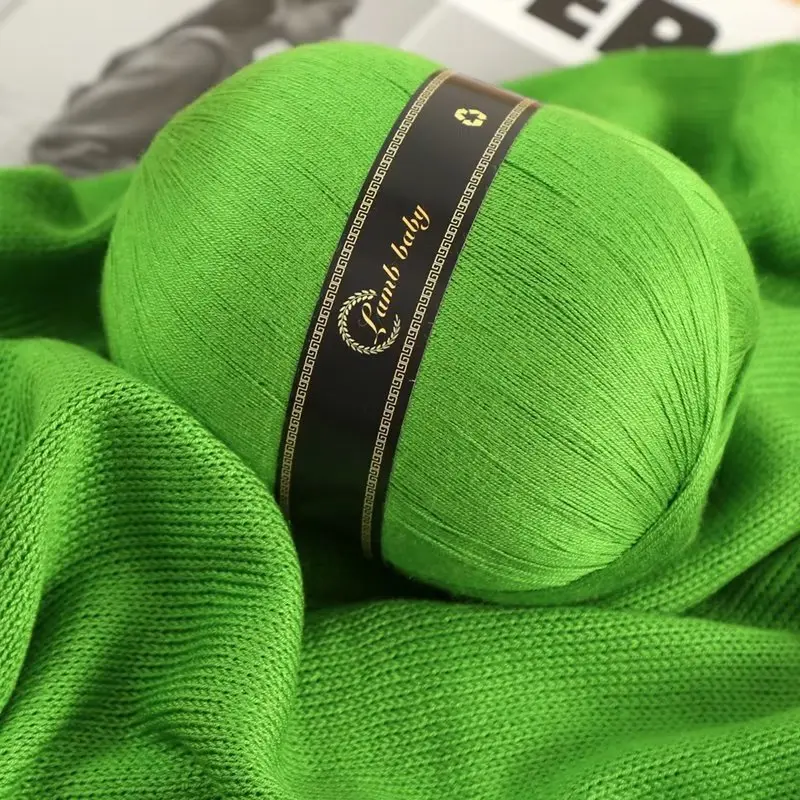 150g hand knitting Silk Cotton Yarn Thin Lace yarn for Crocheting knit Sweater Shawls Scarves hat line Crochet amigurmi thread