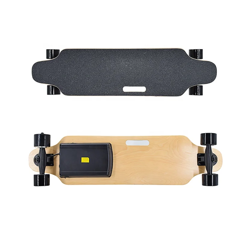 

Electric Skateboard Four Wheels Longboard Best Quality Maple Wood Dual Driver Electronic Monopatin Electrico Unisex Hub Motor