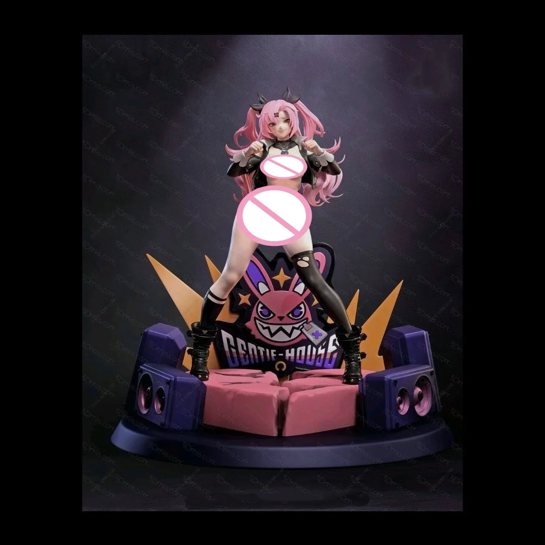 

Масштаб 1/24, высота 80 мм, фигурка из смолы, комплект модели для сборки, очаровательная аниме-игровая девушка, Nsfw, три версии, в разобранном виде, неокрашенная 1318