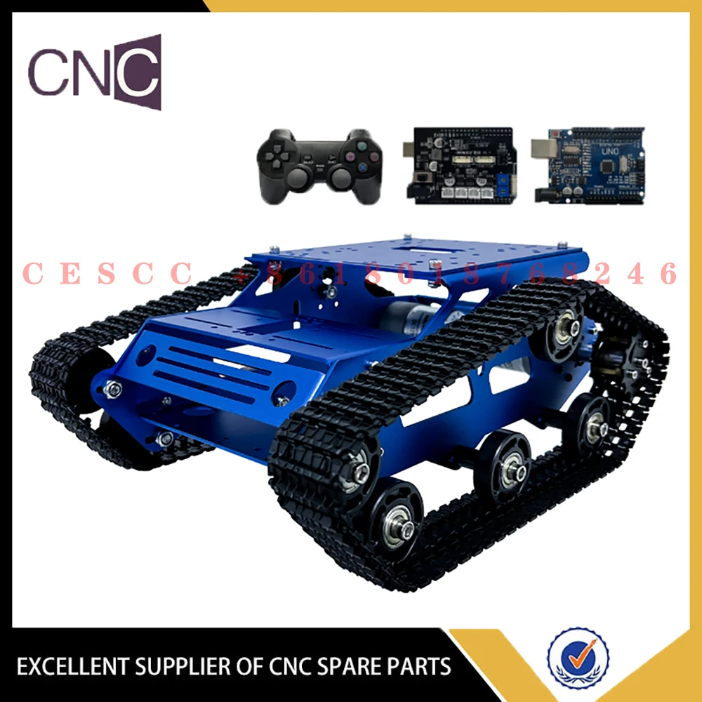 

TR300P tracked tank chassis ROS robot open source development platform mobile APP control off-road