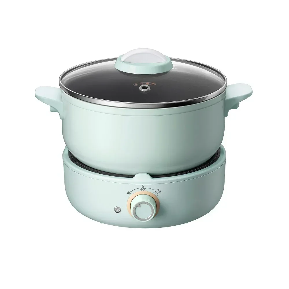 Split Type Electric Hot Pot Large Capacity Non Stick Frying Pan for Dormitory Student Cooking Noodles  Electric Cooking Pot