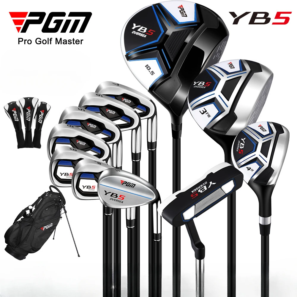 

PGM New Golf Club Set for Men 11 Pcs Beginner's Training Golf Rod Men's Golf Set Right Hand Combo Set MTG073