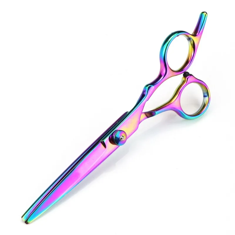 6.0 inch black New Professional Hairdressers Hair Scissors Japan 440C Barber Big Cutting Scissors Thinning Shears Hair Clipper