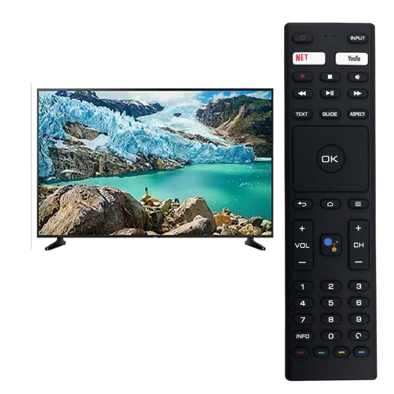 Reemplace el Control remoto RM-C3416 para JVC TV LT65N7115AM LT75N7125A AV-H323115A AV-H587115A AV-H657115A LT-32N3115A-BTFL