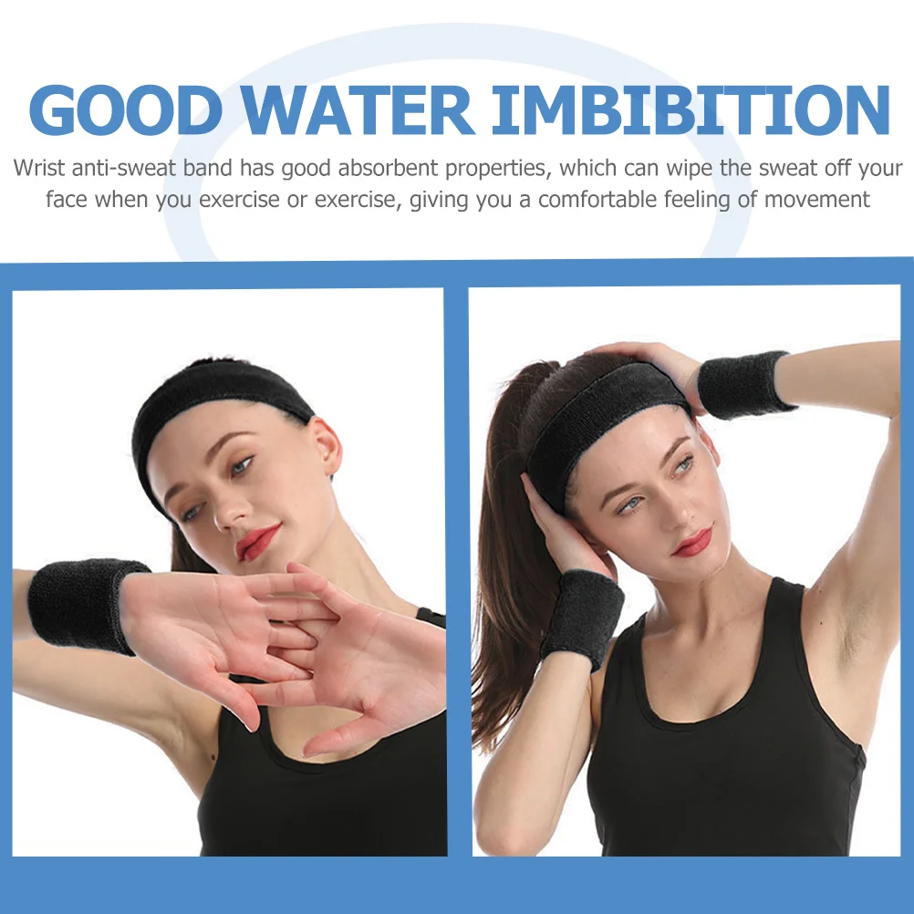 

8Pcs Breathable Wristbands Sports Sweat-Absorbing Running Basketball Fitness Cycling Wrist Supports Protectors