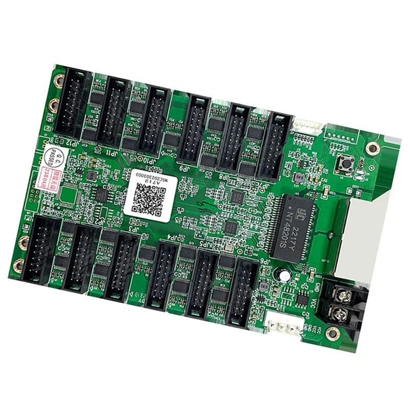 A712 بطاقة الاستقبال وحدة تحكم جدار الفيديو شاشة عرض LED RGB مصفوفة HBU75 بطاقة التحكم وحدة الألوان الكاملة