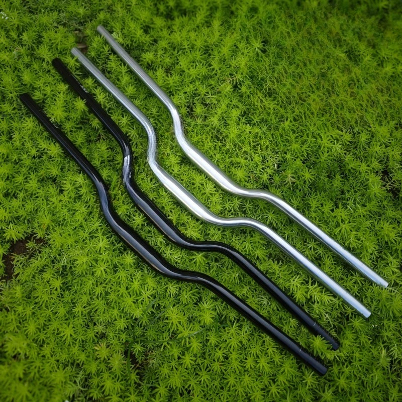 Mountain bike handlebar swallow handle aluminum alloy handlebar horizontal off-road high strength 800mm handlebar polishing