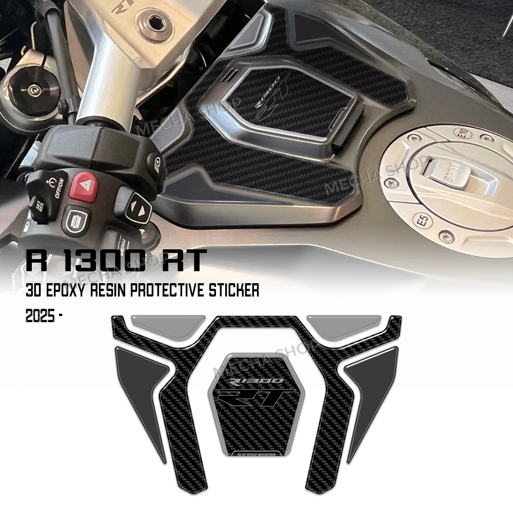 

Sticker Kit for Glove Compartment For R 1300 RT 2025 2026 Motorcycle Accessories 3D Epoxy Resin Decal Protection