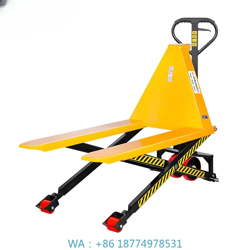 

Electric Hubwagen Elektrisch Scissor High Lift Pallet Trucknn Manual Transpallet