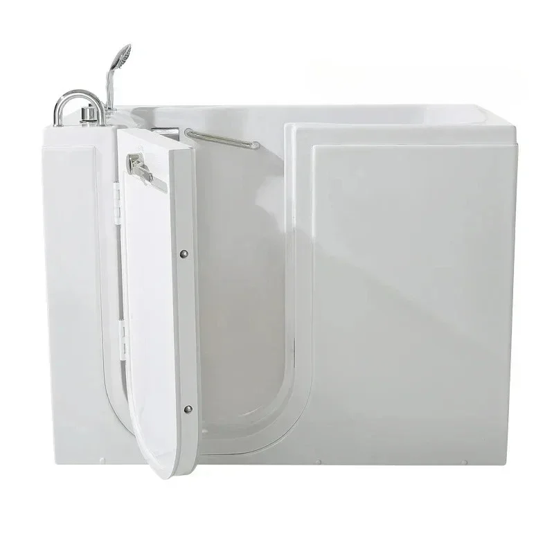 Barrier-free side door walk-in home seated acrylic Jacuzzi constant temperature intelligent