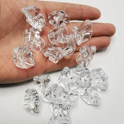 Irregular Shape Acrylic Ice Cubes, Transparent Simulation, DIY Desktop Decoration, Photography Props