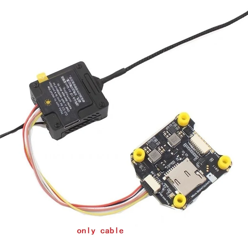 ABGI-para unidad de aire DJI O3, controlador de vuelo, enchufe directo, Cable de conexión 6P, longitud de Cable de 15Cm, bricolaje para Dron RC FPV