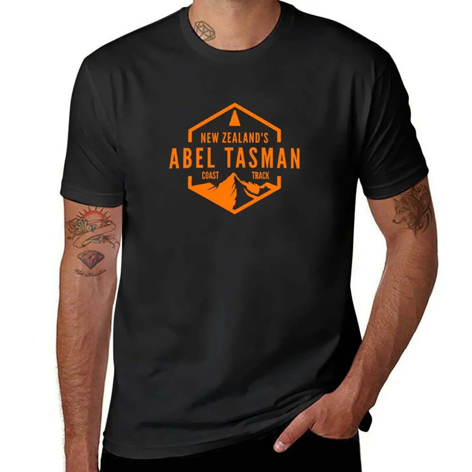 

New Zealand Tramping - Abel Tasman Coast Track T-Shirt heavyweights blanks quick-drying men tshirt