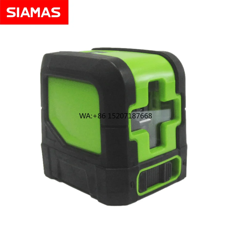 

Cross-line Level 1V1H Mini Green Beam Marking Tool Portable Self-leveling for DIY Work