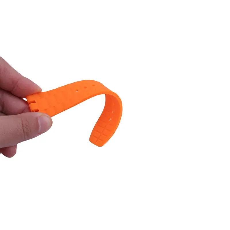 Men's silicone watch band accessories compatible for Swatch Diving suuk400 suuw100 watch strap women's sports wristband 21mm