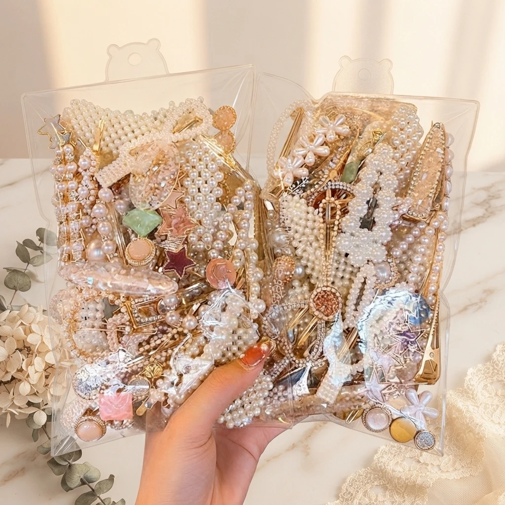 10-teiliges Set Damen-Haarspangen aus Kunstharz, modische Haaraccessoires, hochwertiger Haarschmuck für Mädchen, für den täglichen Gebrauch und zur Dekoration an Feiertagen.