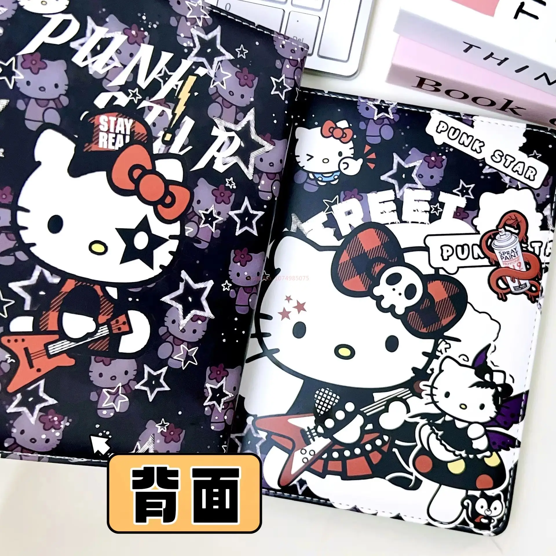 Cute Cartoon Sanrio Characters Hellokitty Figure A5 Soft Cover Full Color Inner Page Lineae Transversae Notebook Diary Present