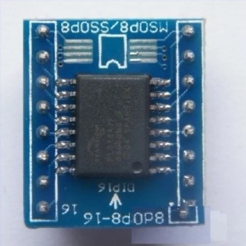 Sop16 transformar dip16 multi-função adaptador placa msop8 tssop8 ssop8 sop8 largo ou estreito