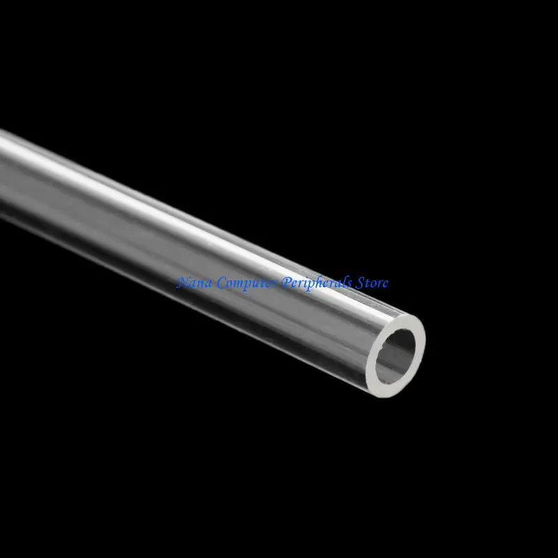 F68C Transparent Acrylic Tube PMMA Length 50cm OD 12mm 14mm 16mm For PC Water Cooling System
