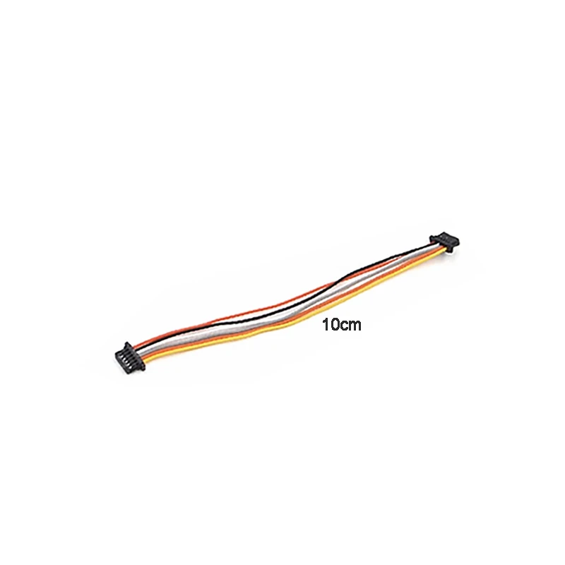 2pcs For DJI O3 Air Unit Flight Controller Direct Plug 6P Connecting Cable 10cm/15cm/20cm Silicone Wire For F4 F7 FC FPV Drones