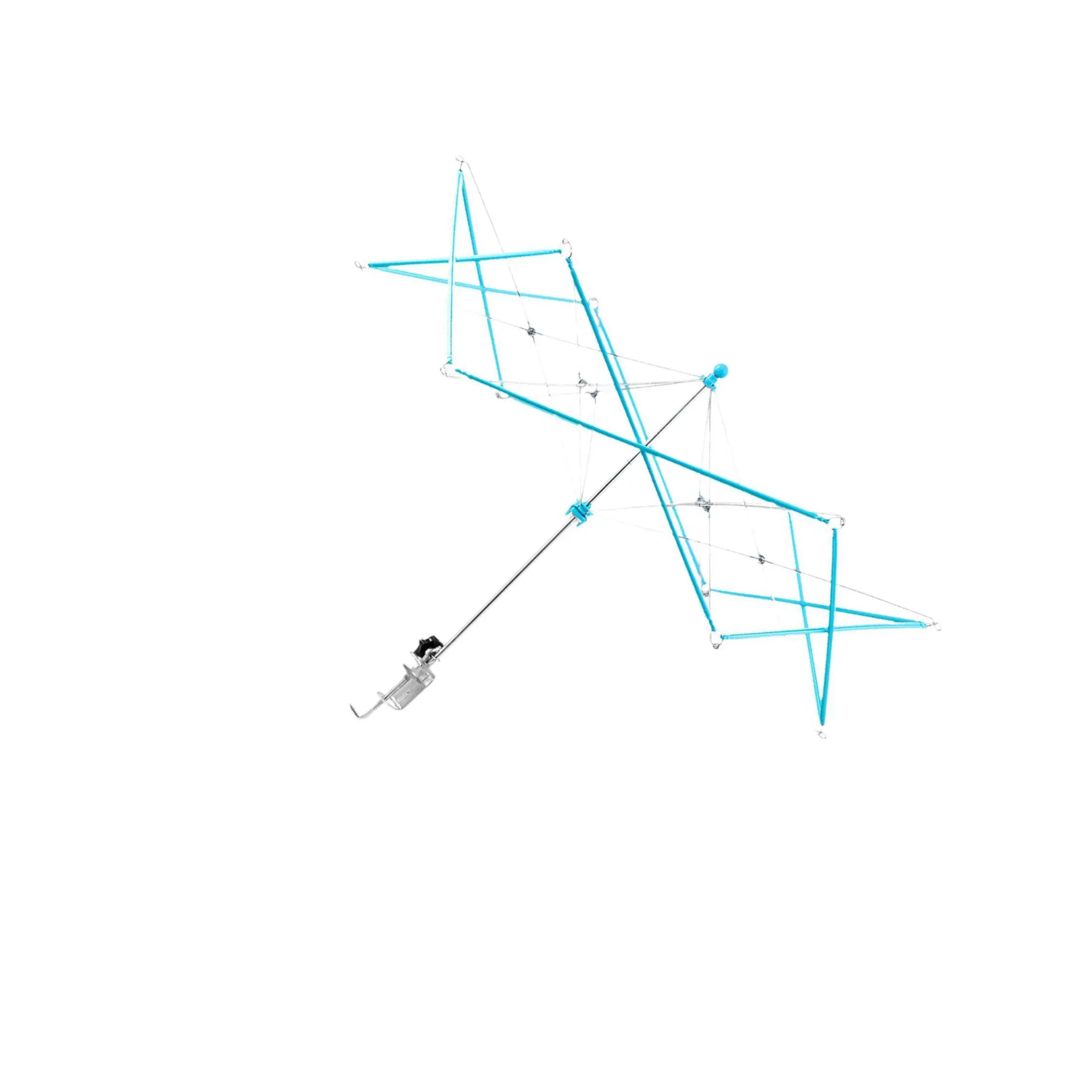 

Umbrella Swift Yarn Winder Gift Stable Knitting Holder for Table Sewing Home Blue