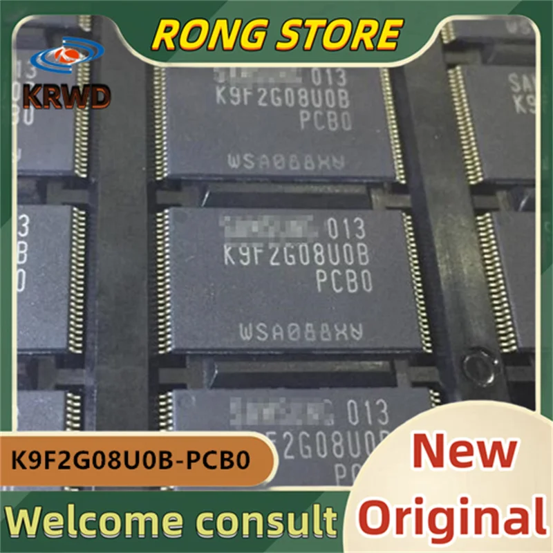 Piezas K9F2G08U0B TSOP48, nuevo, Original, 5 K9F2G08U0B-PCB0