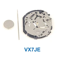 Movimiento VX7J Movimiento Epson VX7JE Serie VX7 Movimiento de cuarzo 3.6.9 Tamaño de segundos pequeños: 12 3/4'' Seis manecillas Día/Fecha/24 horas