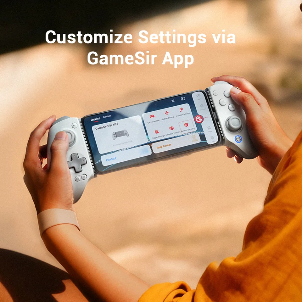 GameSir G8+ MFiスマートフォンゲームパッド ホール効果モバイルゲーム