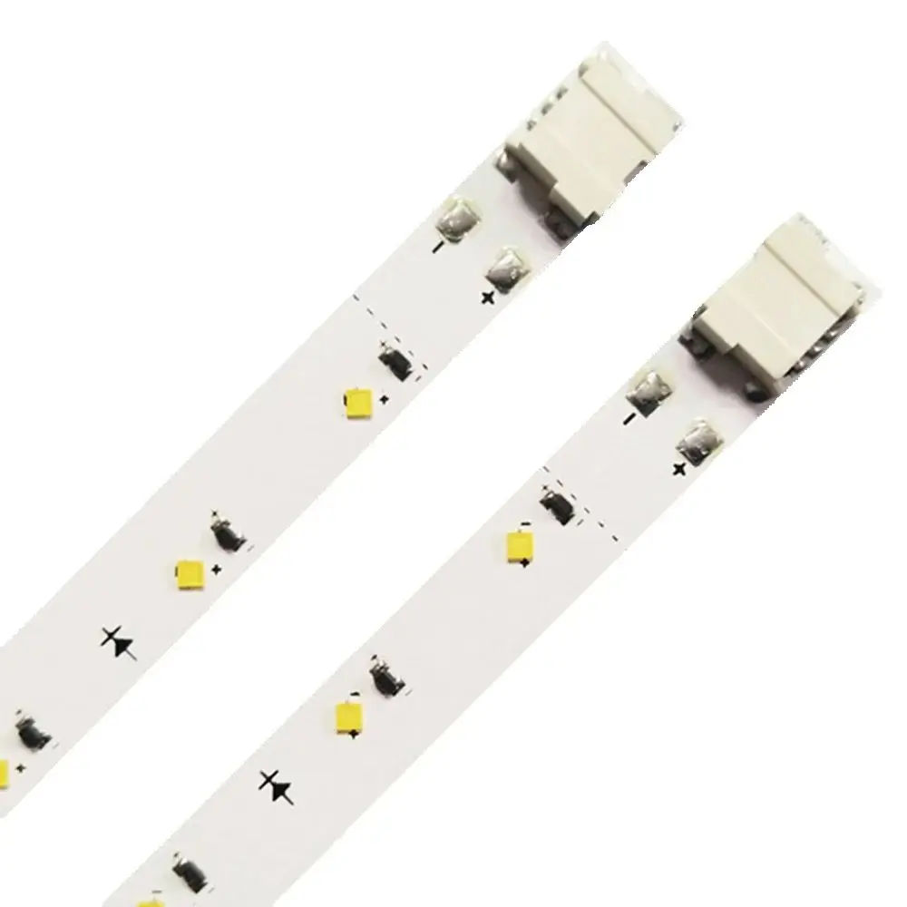 

100% New 2pcs/Kit LED strips for SAMSUNG 49 TV UN49K5300 UE49K5100 UA49K5100 BN96-39728A BN96-39729A Louvre 49 03721A
