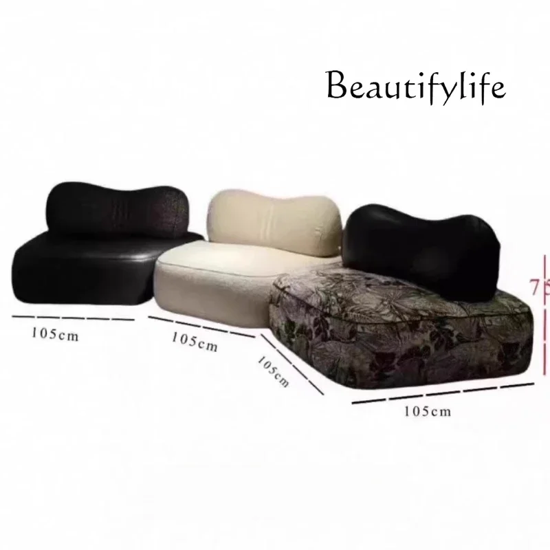 

Q Floor Living Room Sofas Nordic Fabric Aesthetic Soft Hotel Chaise Couch Salon Accent Modern Woonkamerbanken Furniture Home