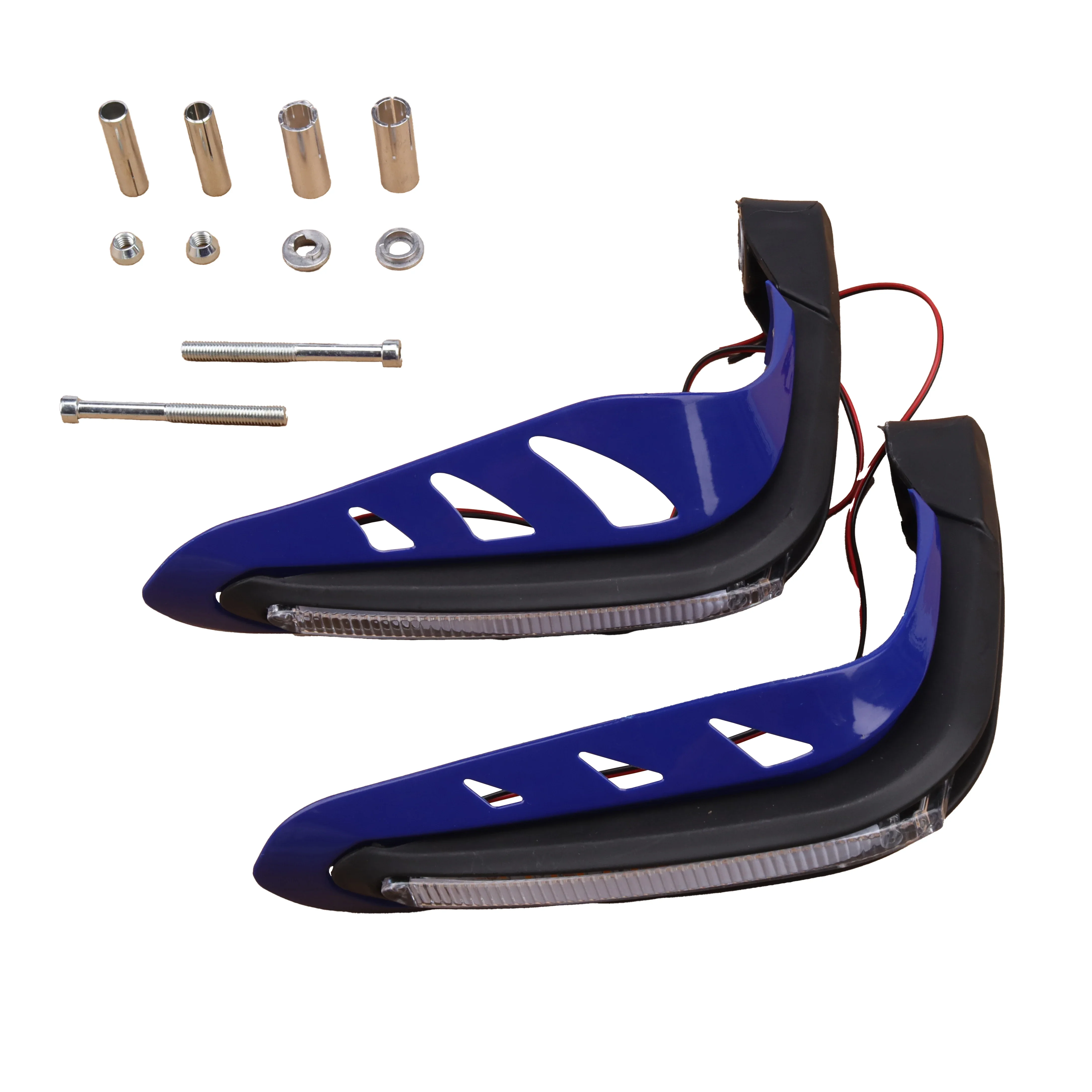 

‌Universal LED Motorcycle Turn Signals - High Brightness Waterproof Blinkers for Bike/ATV/Dirt Bike, Straight Bar Design