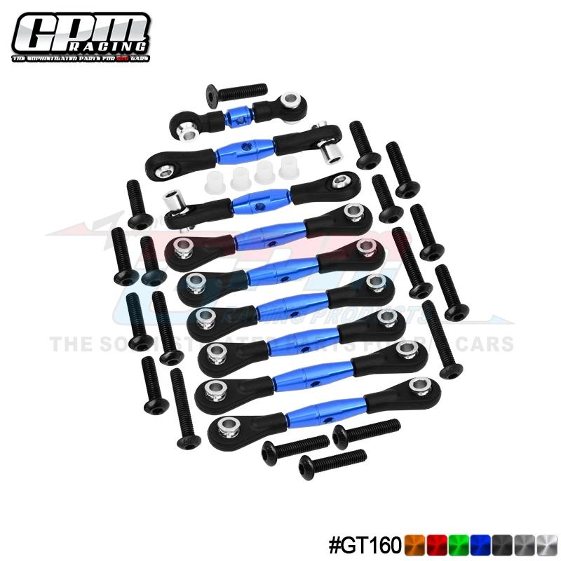 Tiranti in alluminio GPM per TRAXXAS FORD GT 4-TEC 2.0 83056-4 3.0 93054-4