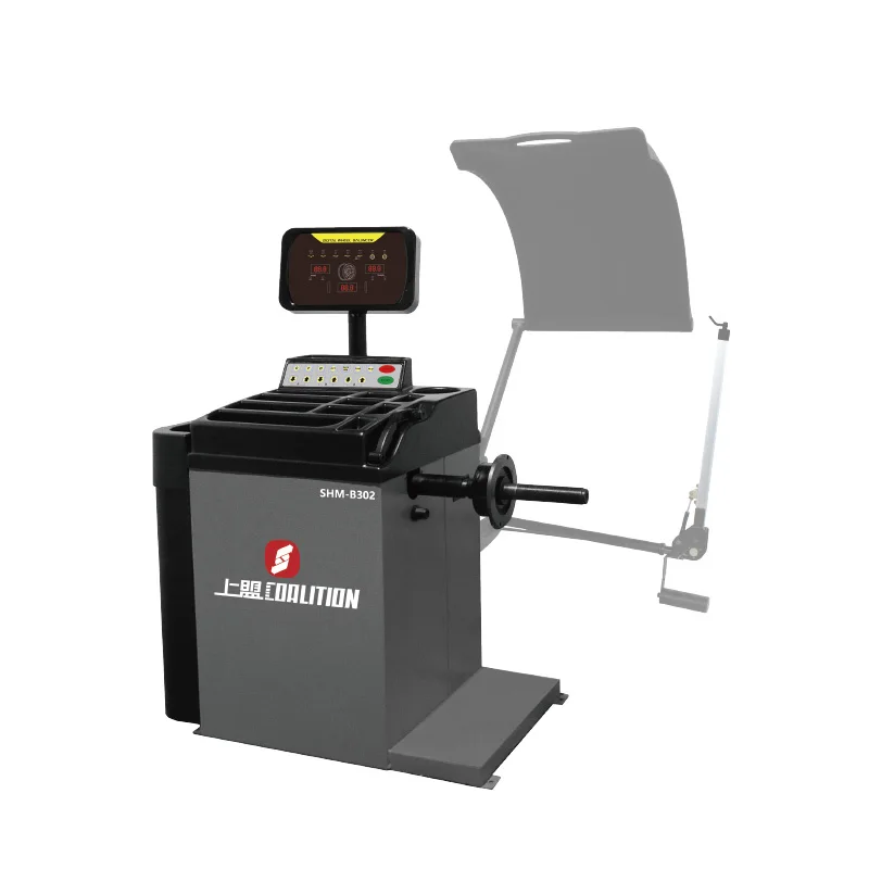 

Automatic Wheel Balancer SHM-B302 Digital Tire Balancing Machine 1g Accuracy 7sec Fast for Car Shop Garage