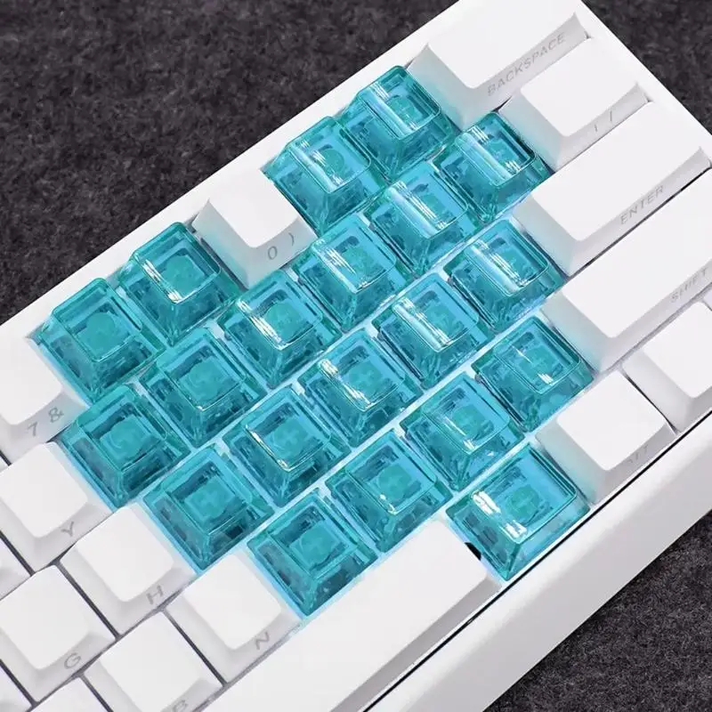 652F Slip Keycaps Featuring Heart 21 Keys OEM Standard