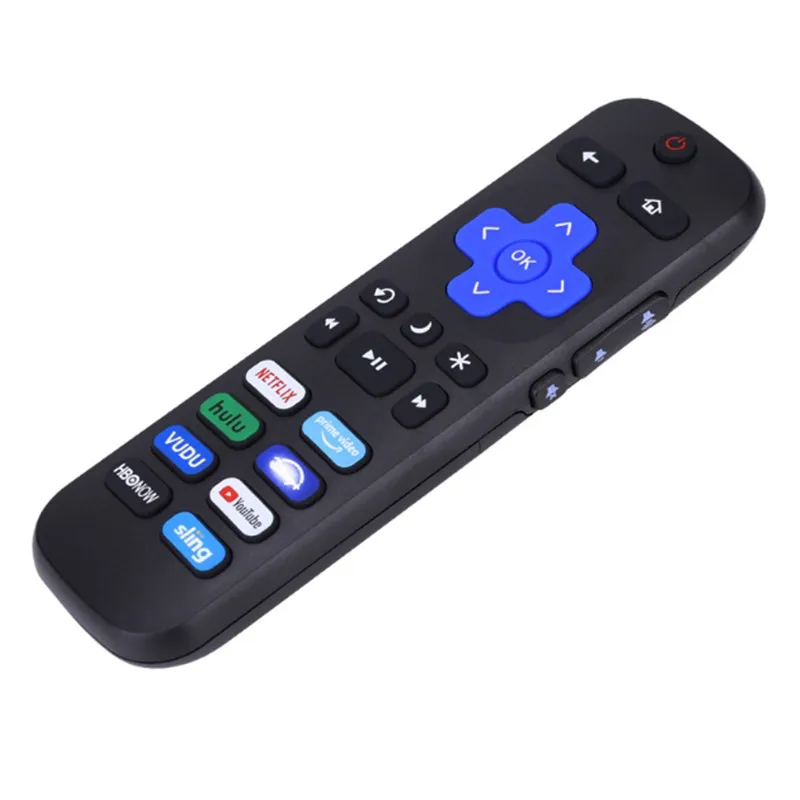 Remote Control for Roku TV Infrared Controller for TCL /Hisense /Insignia /Element/Westinghouse /Hitachi With 8 Hot Keys