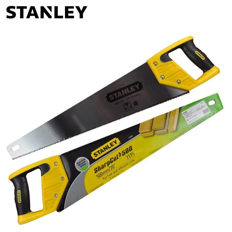 STANLEY 1-20-090-23C Heavy Duty Hand Saw Hand Tools Extra Long Blade Saw Wood Bamboo Plastic Cutting Woodworking Tools