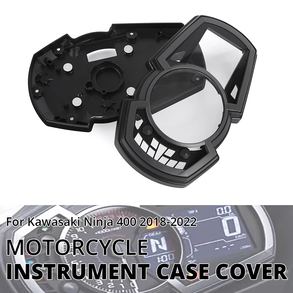 

For Kawasaki Ninja 400 2018-2022 Motorcycle Instrument Case Tachometer Speedometer Odometer Gauge Case Dashboard Housing Cover