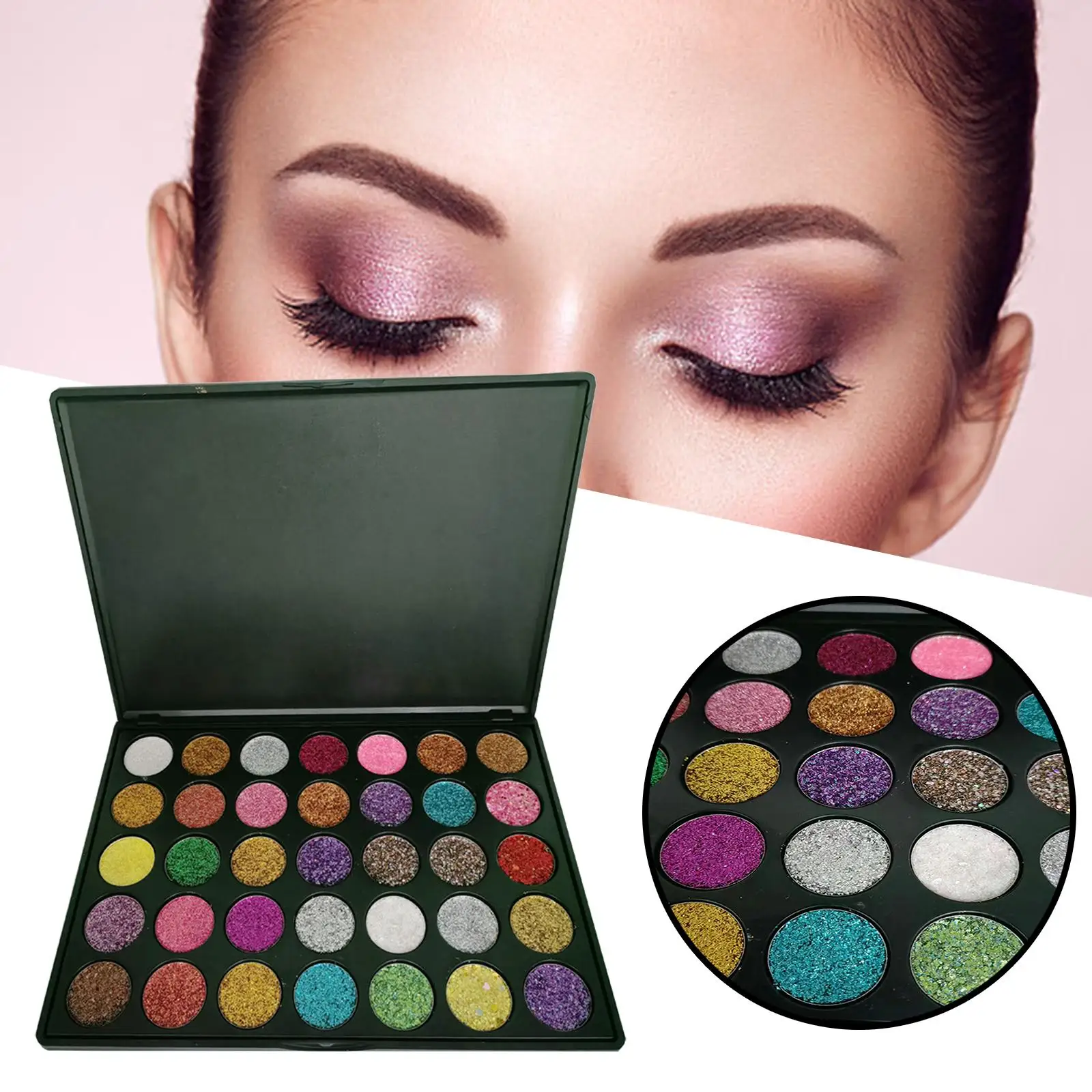 35 Kleuren Oogschaduw Make-Up Palet Make-Up Palet Voor Verjaardag