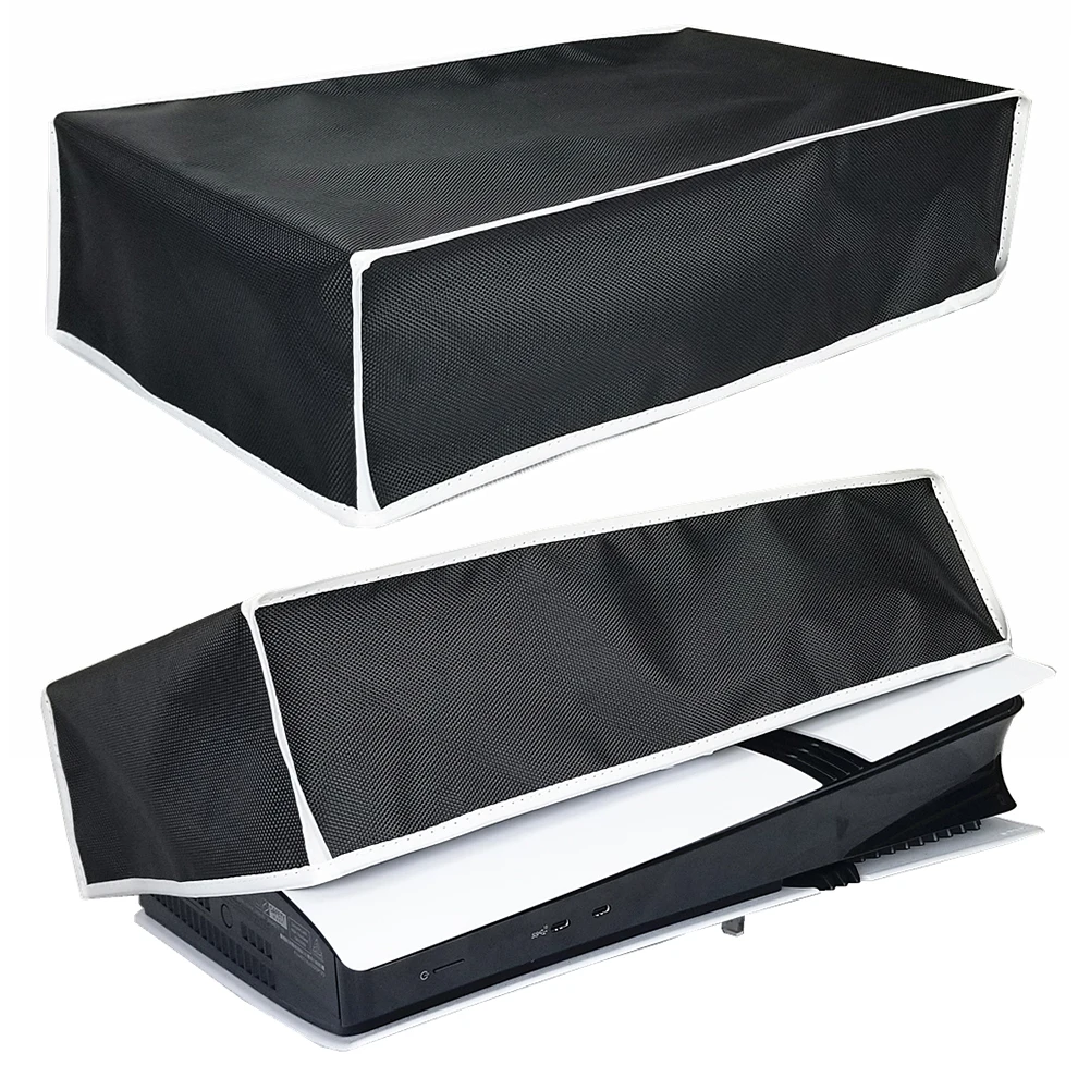 

Vertical Dust Cover Horizontal Dust Cover Anti-scratch Dust Sleeve Console Protector for PS5 Pro 2024 Digital/Disc Edition