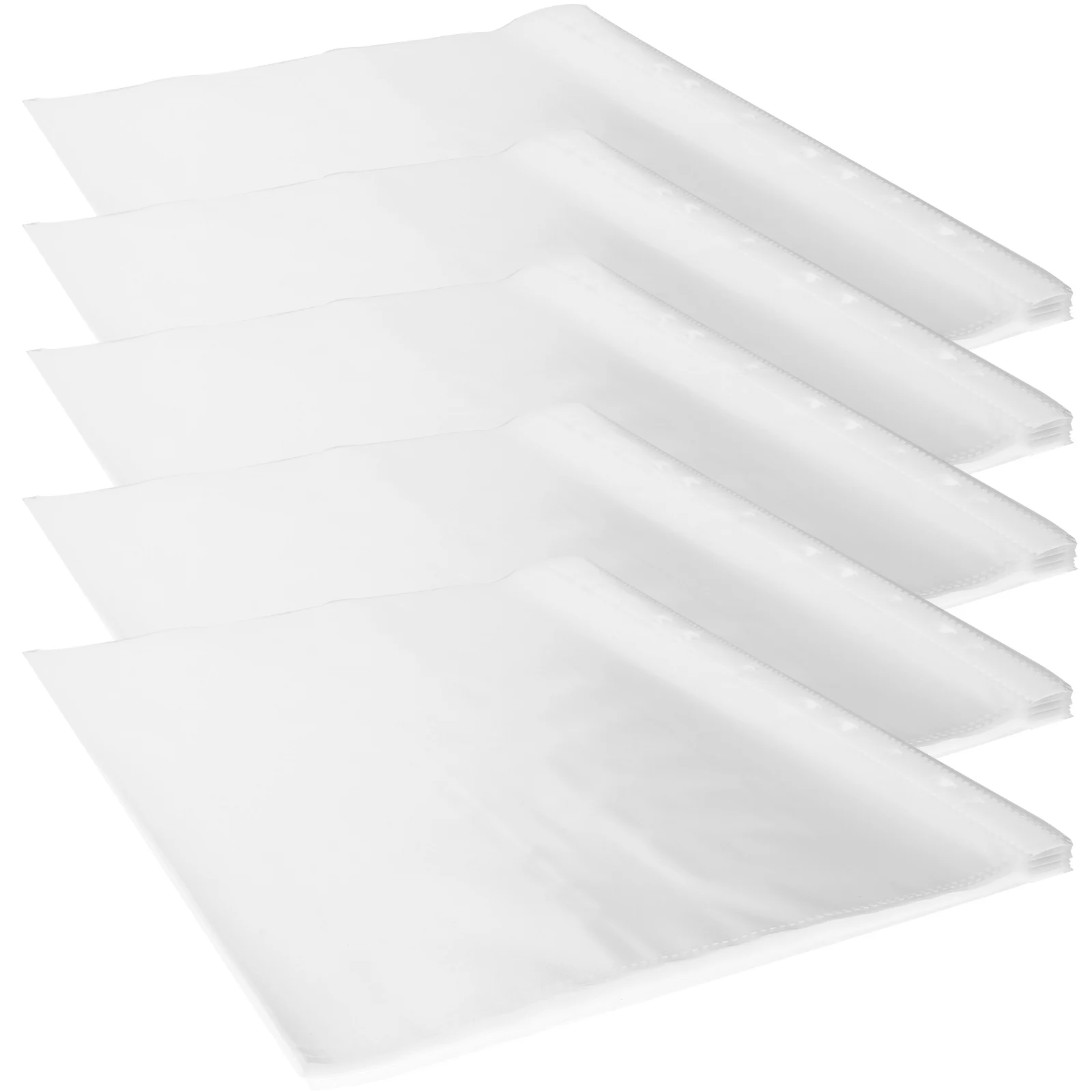 100Pcs Number Bib Holder Clear Running Bib Storage with Hole Design for Race Protection and Portable Display Use