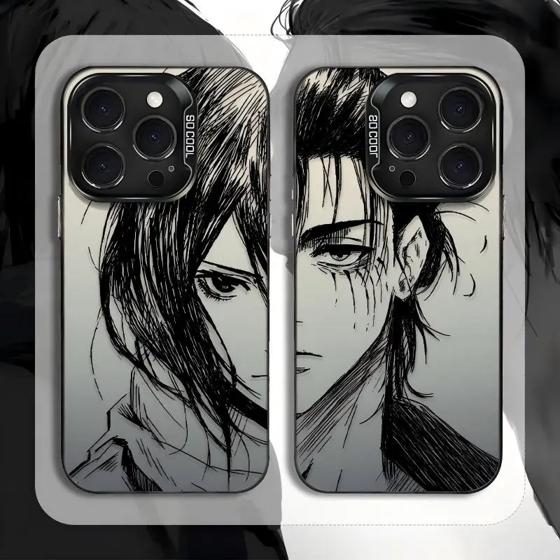 Attack On Titan Cool Anime Phone Case for Samsung Galaxy A17 A07 A16 A06 A35 A55 A25 A05S A15 A56 A54 A36 A34 4G 5G Matte Cover