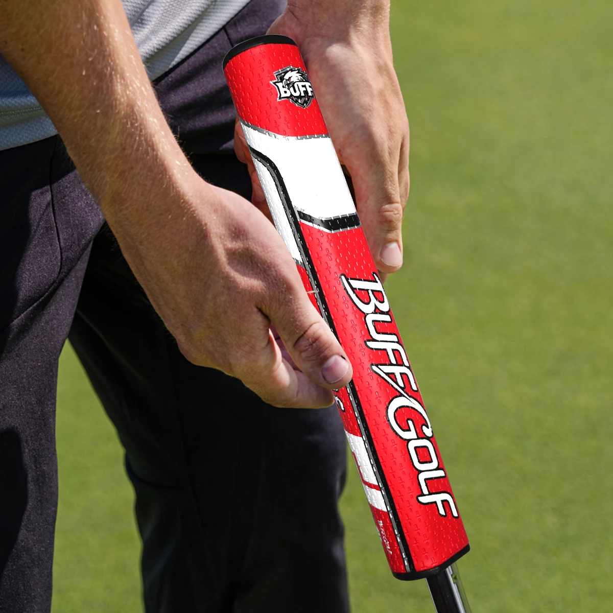 Round golf putter grip, anti-slip and comfortable | wear-resistant and shock-absorbing | golf club replacement part