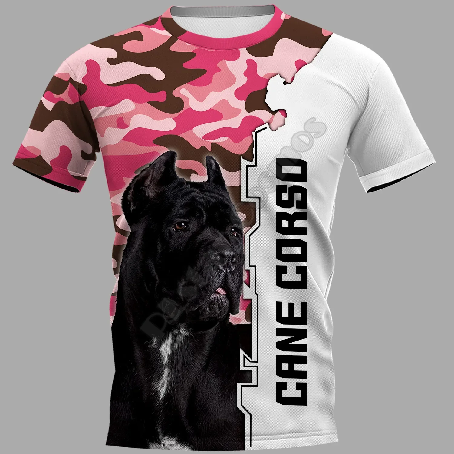 PLstar Cosmos Cane Corso 3D Printed t-shirt Harajuku Streetwear T shirts Funny Animal Men For Women Short Sleeve