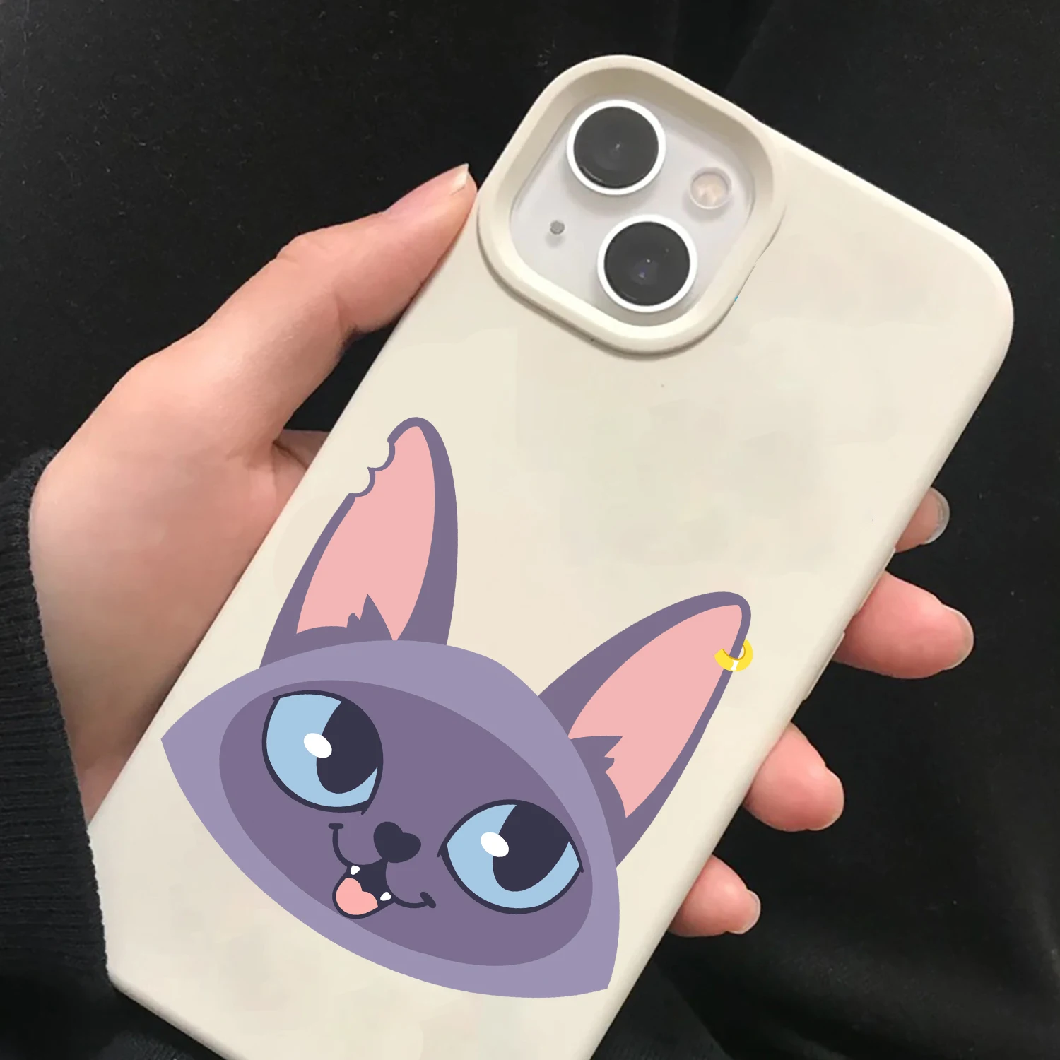 8 szt. Naklejek z kotami, motocyklami, estetyka Harajuku, artykuły papiernicze, na walizki, notatniki, kawę, retro, obrazy artystyczne, naklejki ścienne