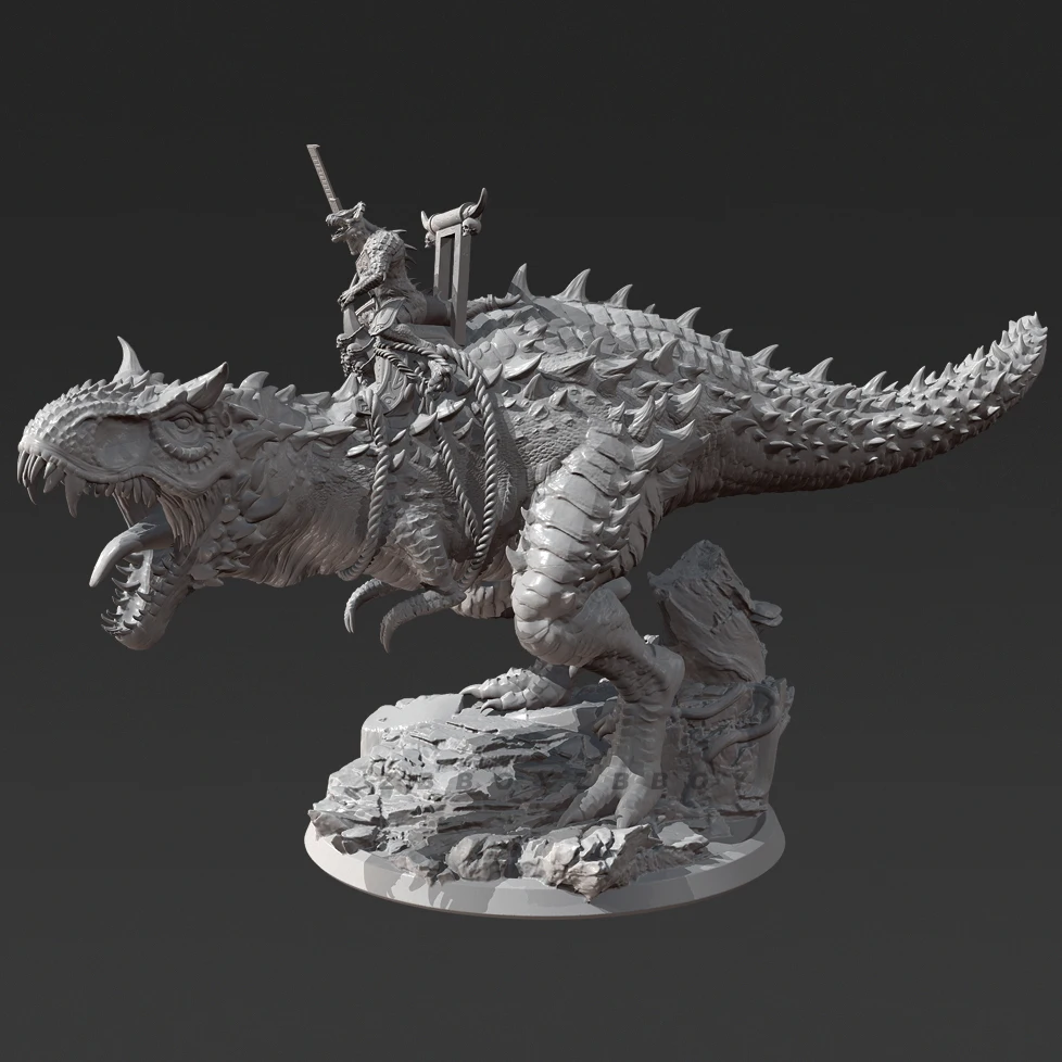 

The height of man 60mm 80mm Resin model kit self-assembled and colored（3D Printing ）TD-7576/3D