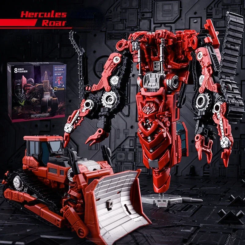 In Stock TAIBA Transformation Toy YS08A Roaring Bonecrusher SS Hercules Alloy Version Engineering Vehicle Model  Gift