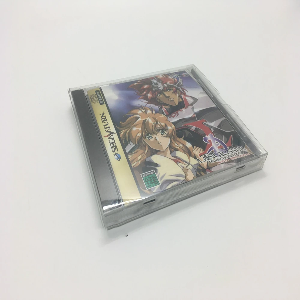 Collection Display Box For SS/SEGA Saturn/1CD Game Storage Transparent Boxes TEP Shell Clear Collect Case