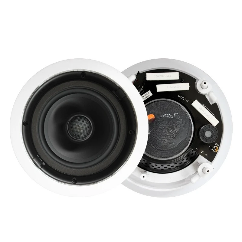 

VX6-C Constant Resistance Coaxial Ceiling Speaker Surround Sound Background Music Ceiling Speaker Package